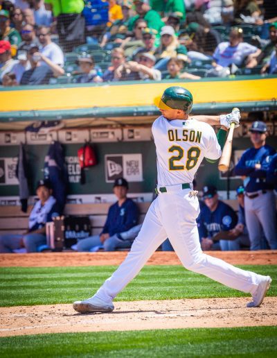 Matt Olson of the Oakland Athletics 2019