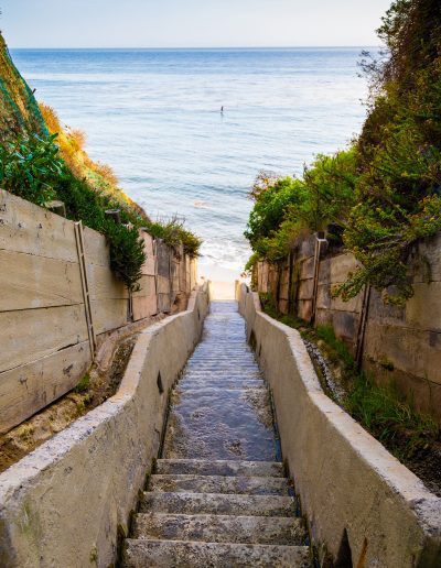 Beach steps, Santa Barbara, CA