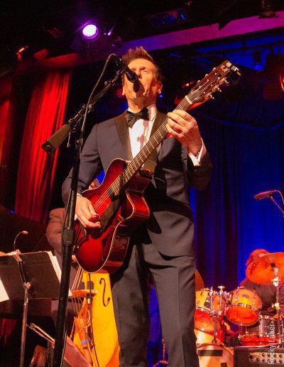 Guitarist George Cole's big band performing