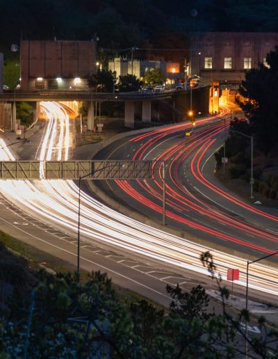 Caldecott Tunnel approach, Oakland