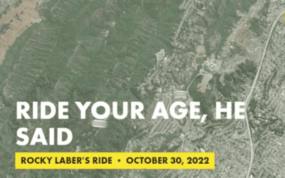 Ride your age, he said