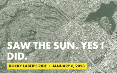 Saw the sun. Yes I did.