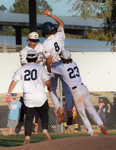High school baseball Novato at Campolindo