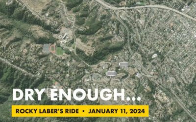 Dry enough to ride, cold enough to bail