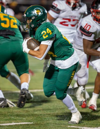 High school football Castro Valley vs James Logan