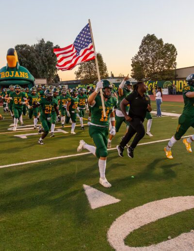 High school football Castro Valley vs James Logan