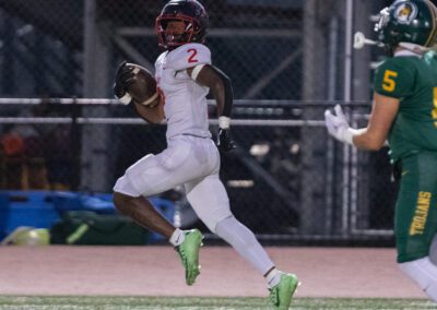 High school football Castro Valley vs James Logan