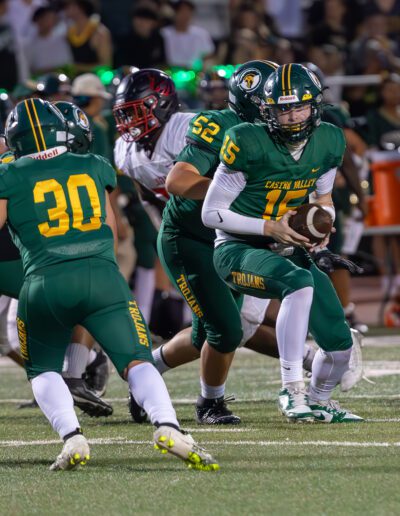 High school football Castro Valley vs James Logan