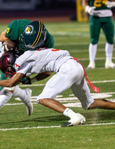 High school football Castro Valley vs James Logan