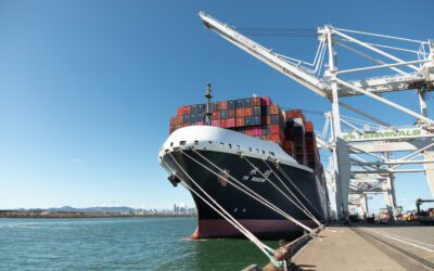 Port of Oakland Container Ship