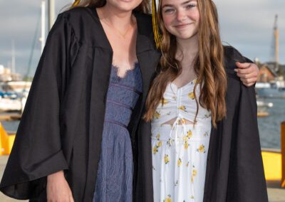 Graduation portraits at Jack London Square in Oakland
