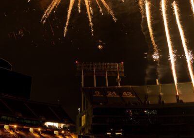 Oakland Coliseum Fireworks