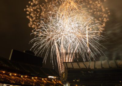 Oakland Coliseum Fireworks