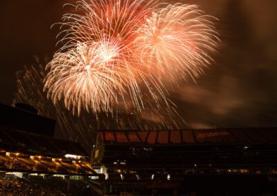 Oakland Coliseum Fireworks