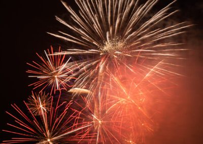 Oakland Coliseum Fireworks