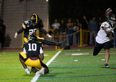 High school football Castro Vallet at Bishop O'Dowd