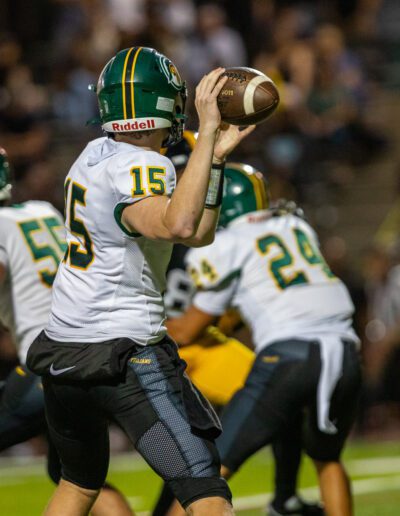 High school football Castro Vallet at Bishop O'Dowd