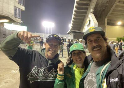 Baseball nears its end at the Oakland Coliseum