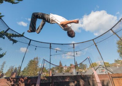Trampoline fun