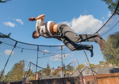 Trampoline fun