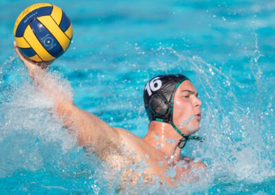 Photo of a high school waterpolo tournament