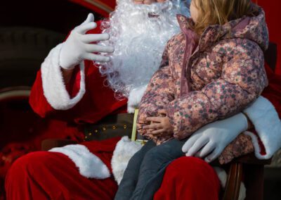 The 2024 Alameda Tree Lighting Ceremony featured music and an appearance by Santa Claus