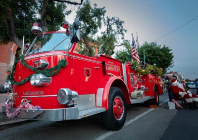 The 2024 Alameda Tree Lighting Ceremony featured music and an appearance by Santa Claus