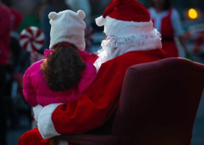 The 2024 Alameda Tree Lighting Ceremony featured music and an appearance by Santa Claus