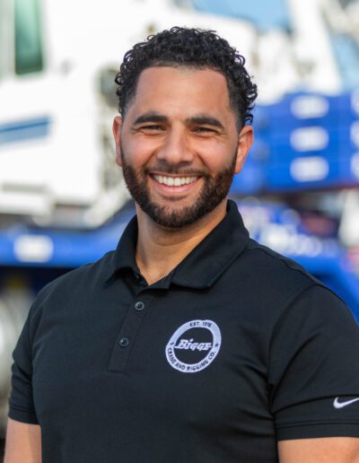 Tower Crane and Hoist Operations Manager Hathem Abdallah