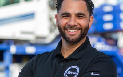 Natural Light Headshots in Crane Yard